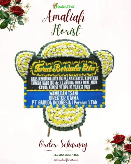 Papan Bunga Duka Wayut